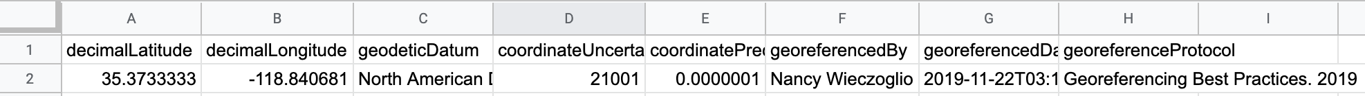 paste results